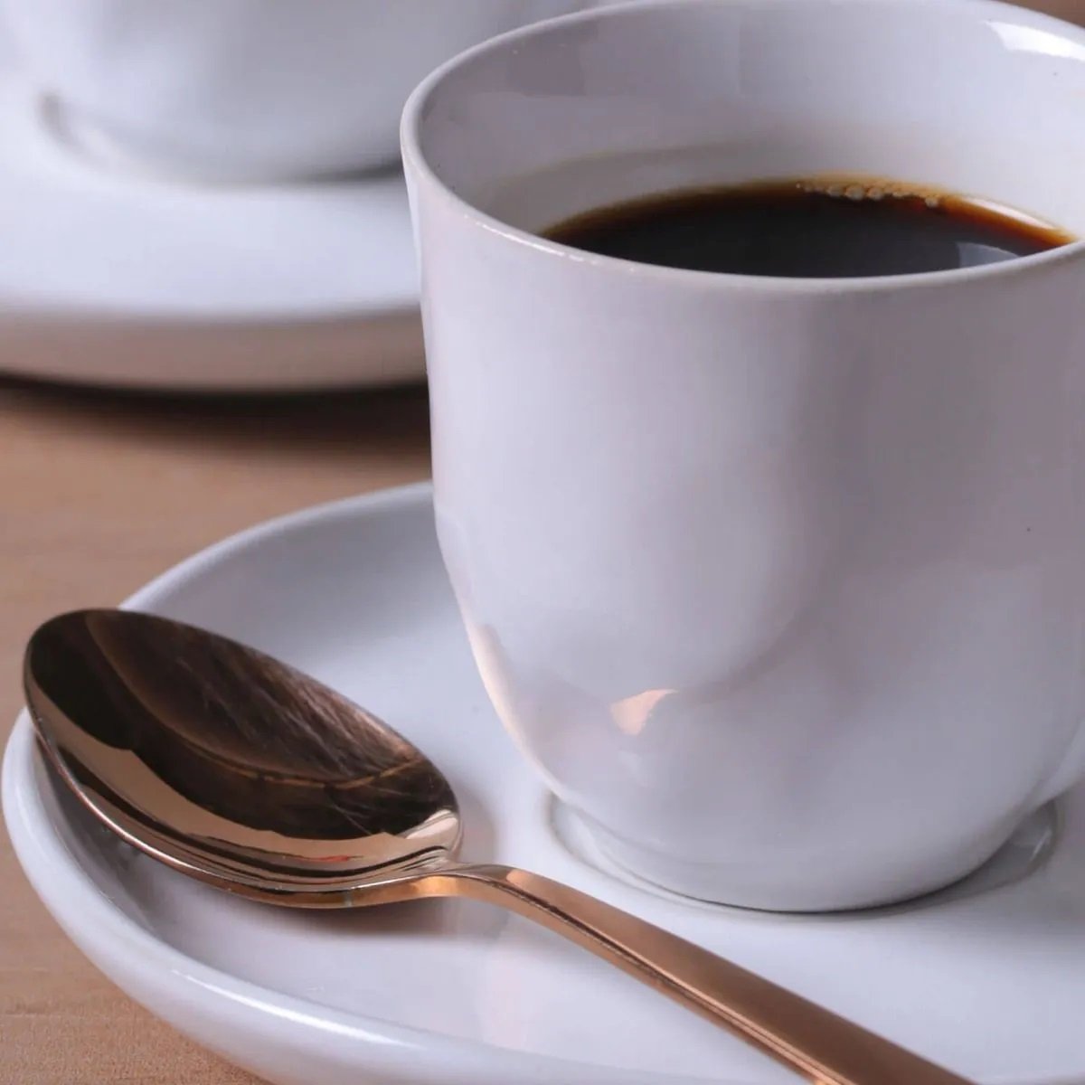 Conjunto 6 Xicaras 180ml C/Pires Bio New White